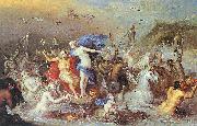 Frans Francken II Der Triumphzug von Neptun und Amphitrite painting